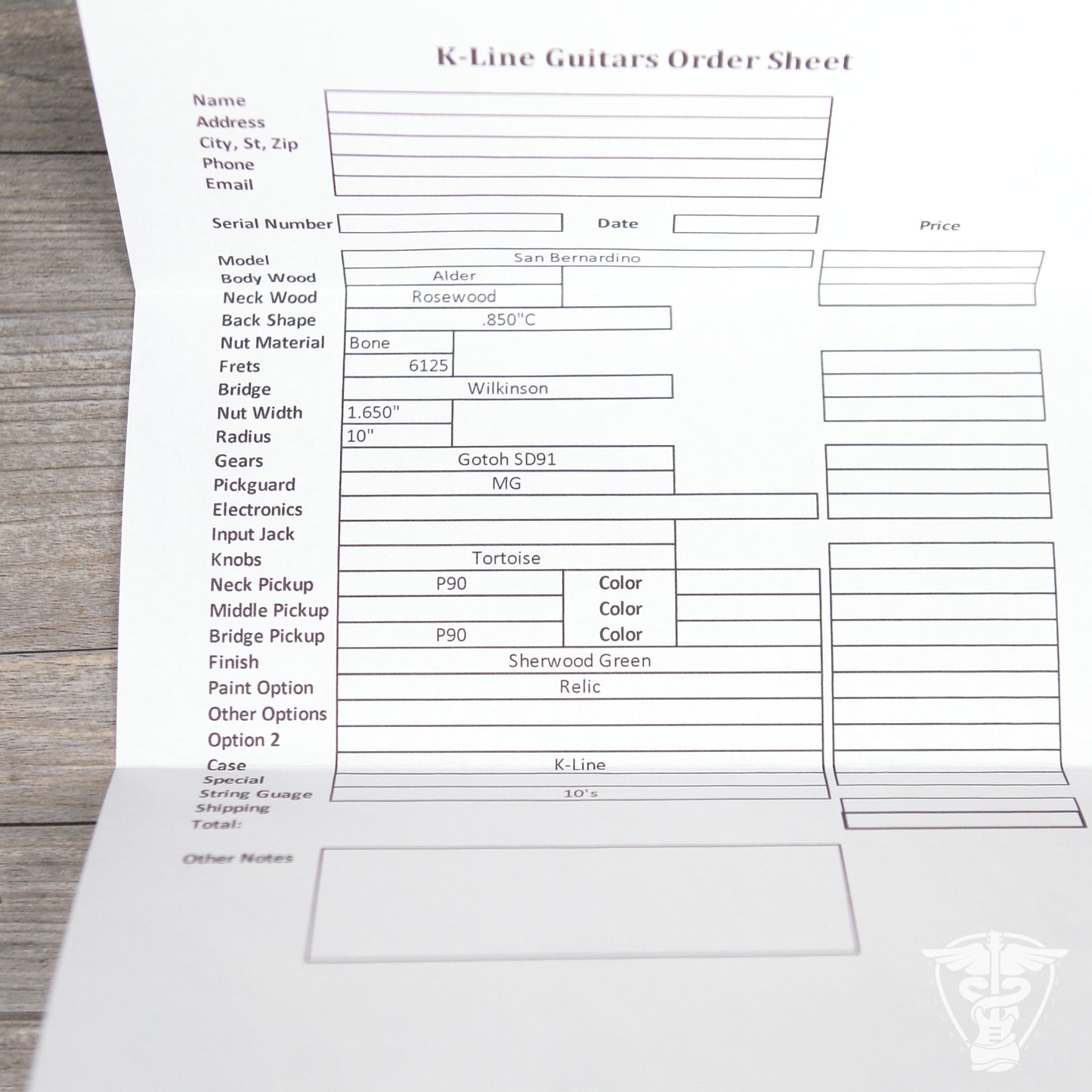 2026 K-Line San Bernardino - 7.1 LBS