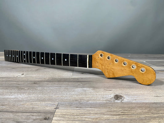 Warmoth Birdseye Maple/Ebony Board Stratocaster Neck