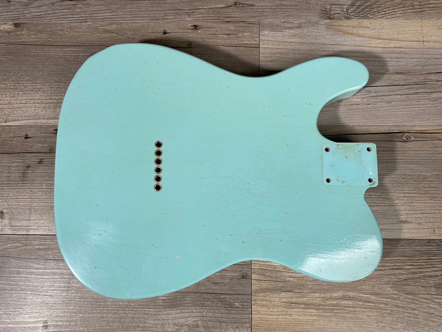 Fender Custom Shop Relic Telecaster Body Daphne Blue