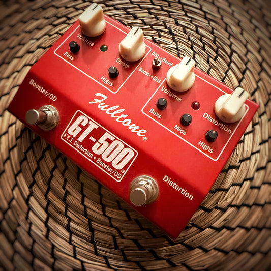 Fulltone GT-500 F.E.T. Distortion + Booster/OD (USED)
