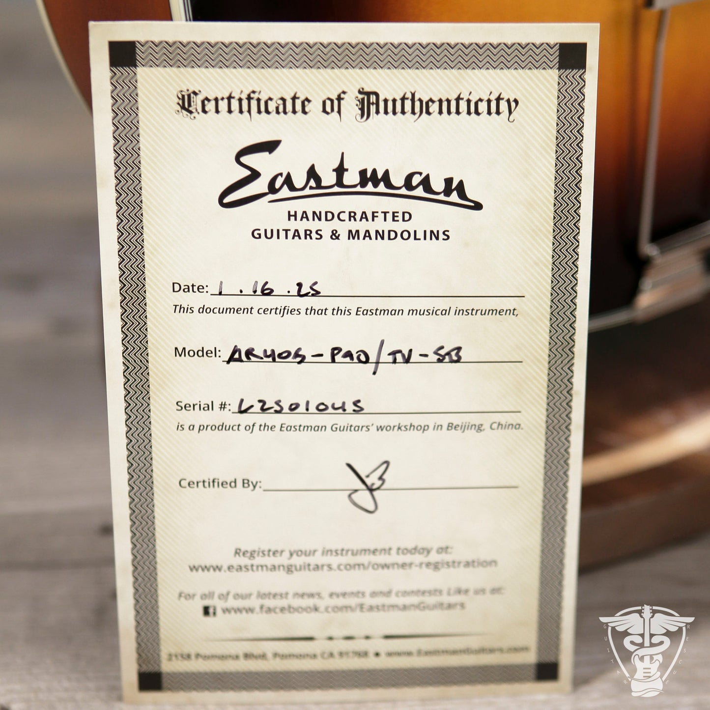 2025 Eastman AR405-P90/TV - 5.15 LBS