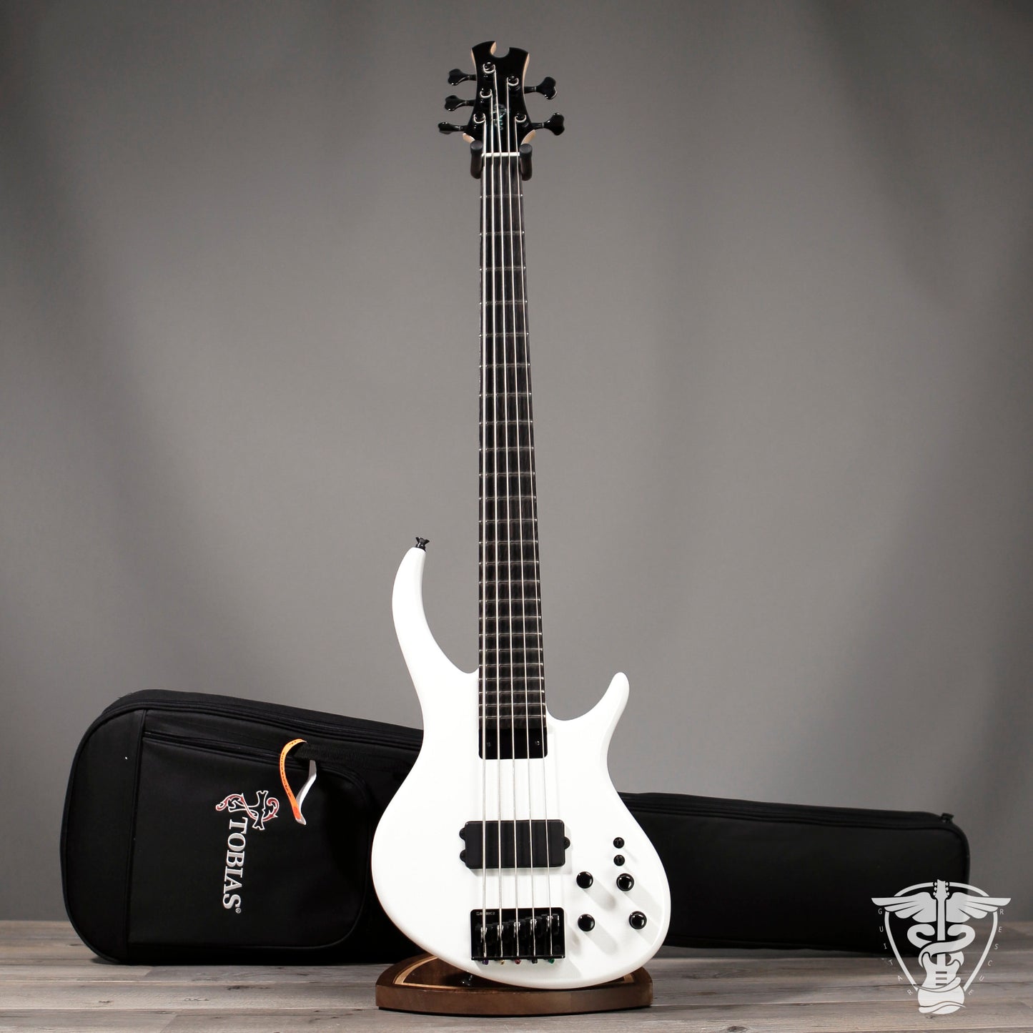 Tobias 5-String Bass (White)
