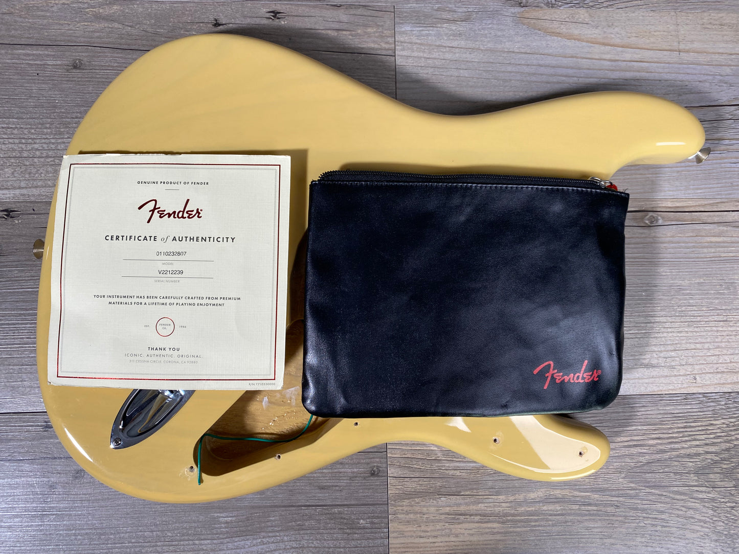 Fender American Vintage 57 II Strat Body W/Brass Saddles