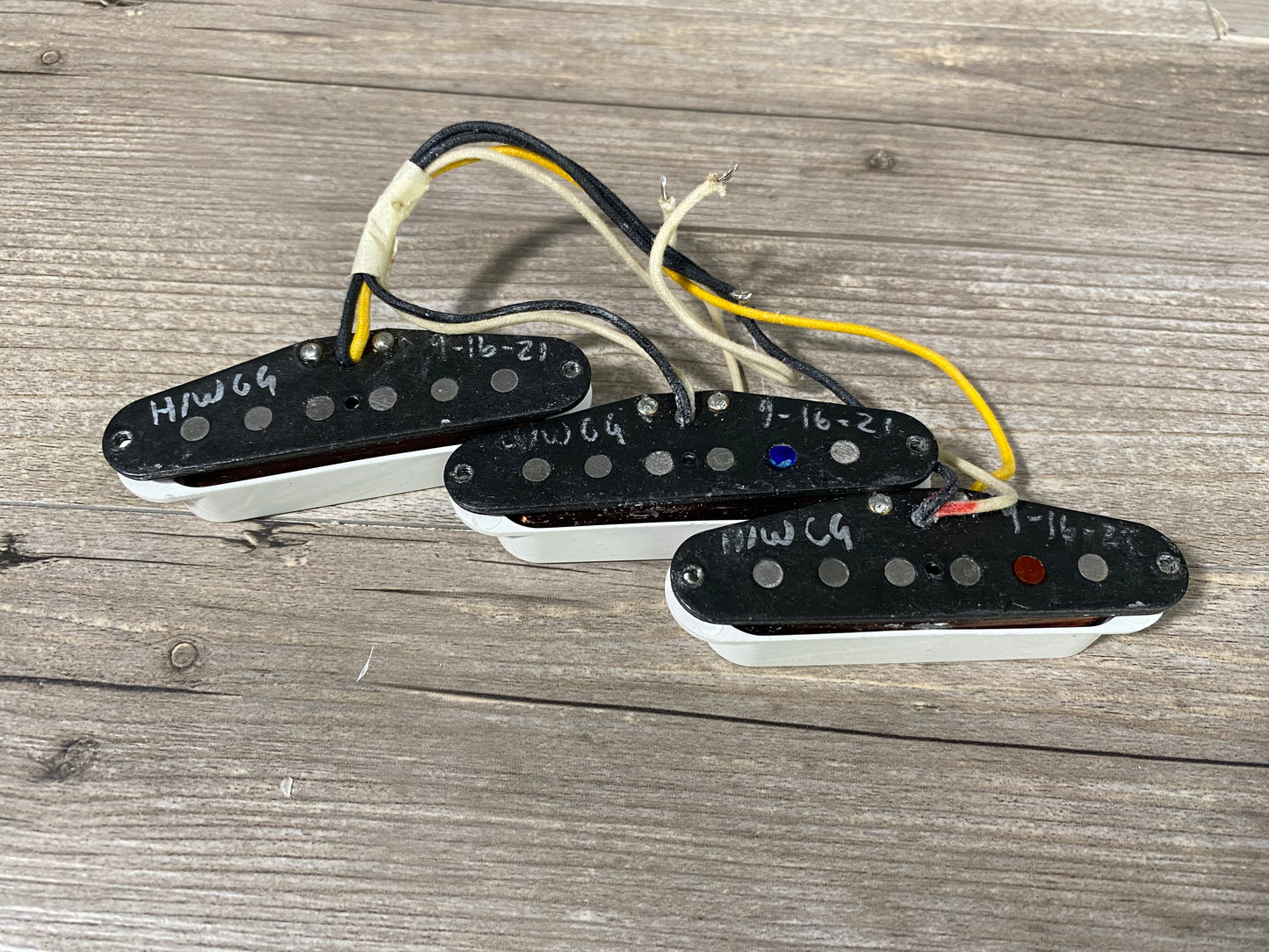 2021 Fender '63 Custom Shop Stratocaster Pickups