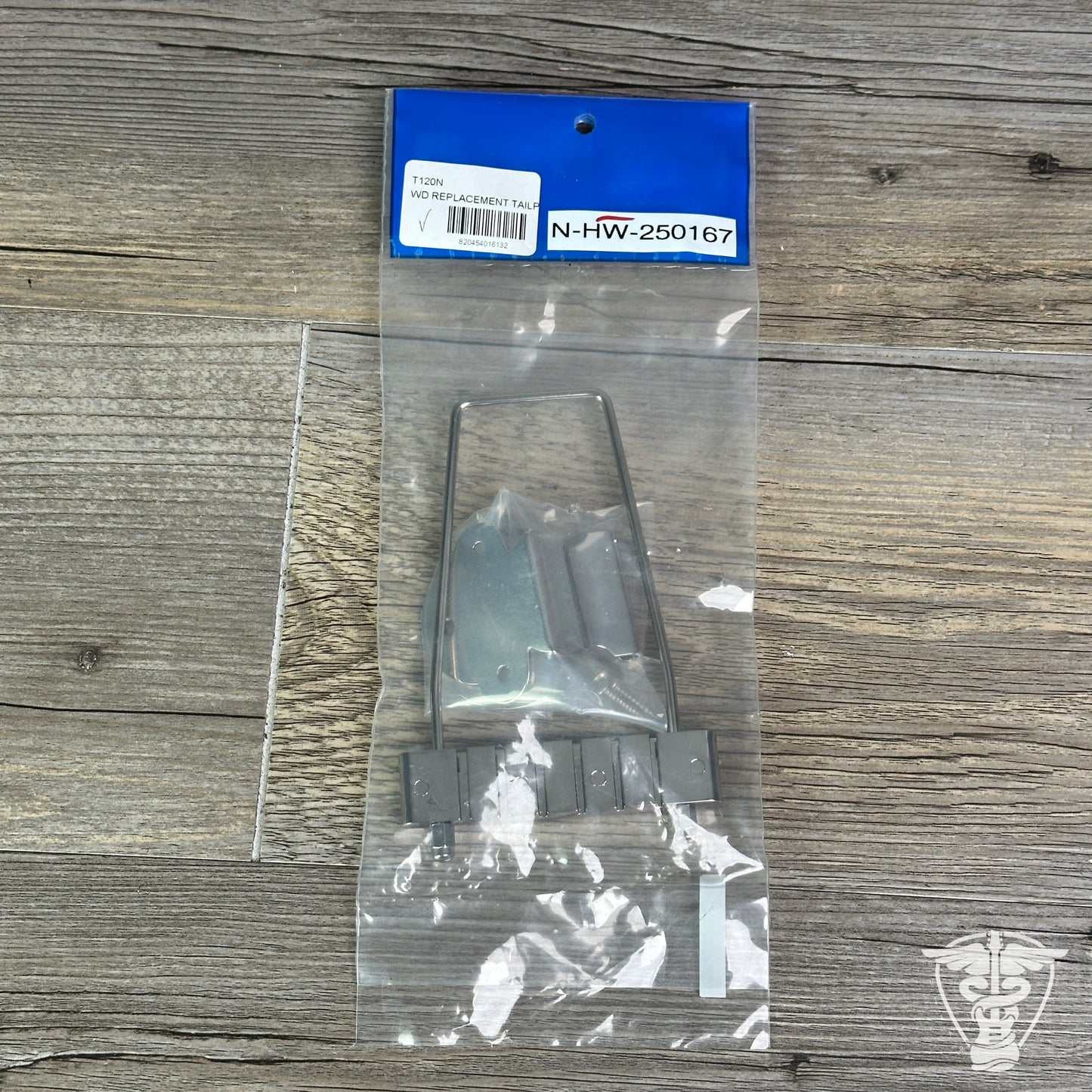 WD Replacement Tailpiece For Gibson L-50, L48, ES-125, Or ES-330 Chrome