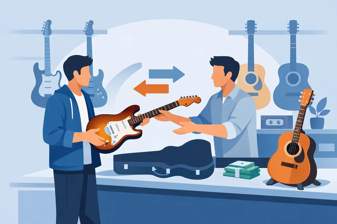 Trade In Guitar at Shop: What to Expect
