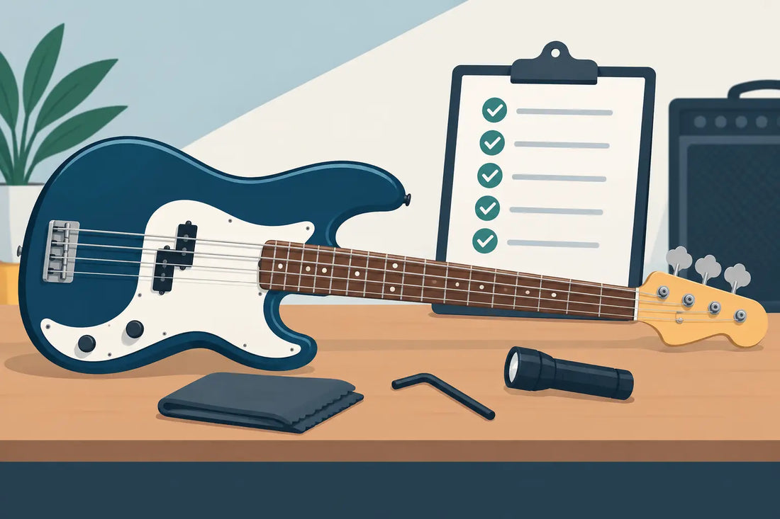 Used Bass Guitar Checklist: What to Inspect