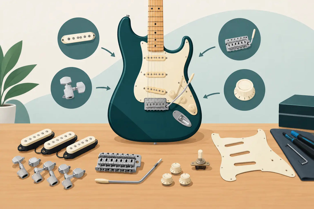 Guitar Parts Upgrade Guide for Better Tone and Feel