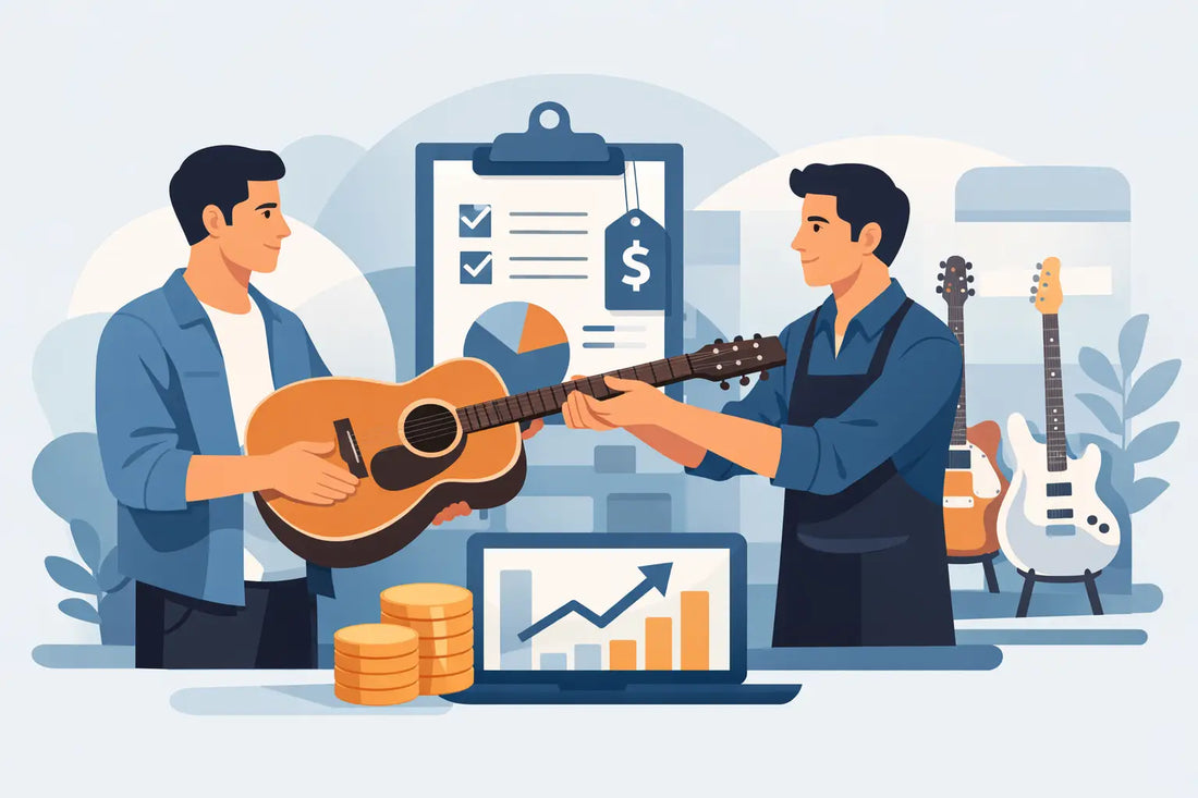 How Guitar Consignment Works for Sellers
