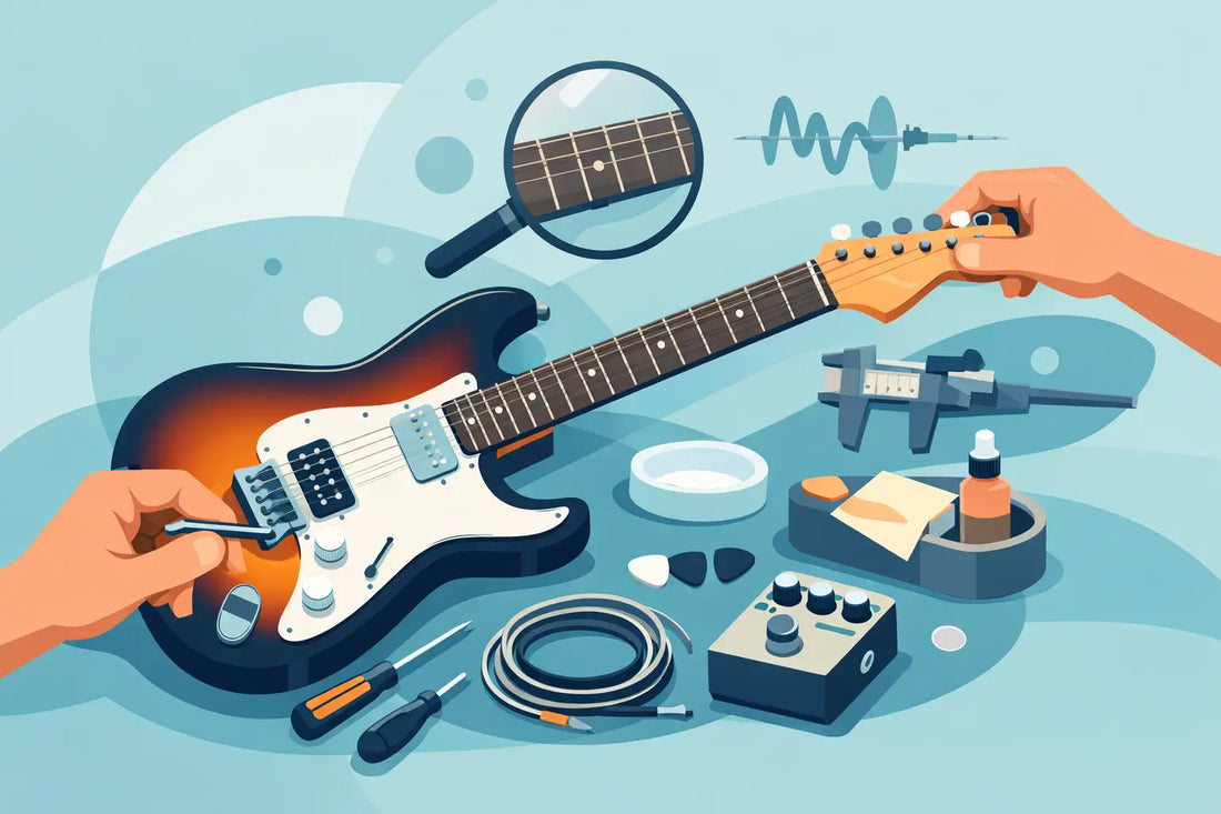 Electric Guitar Setup Guide for Better Playability