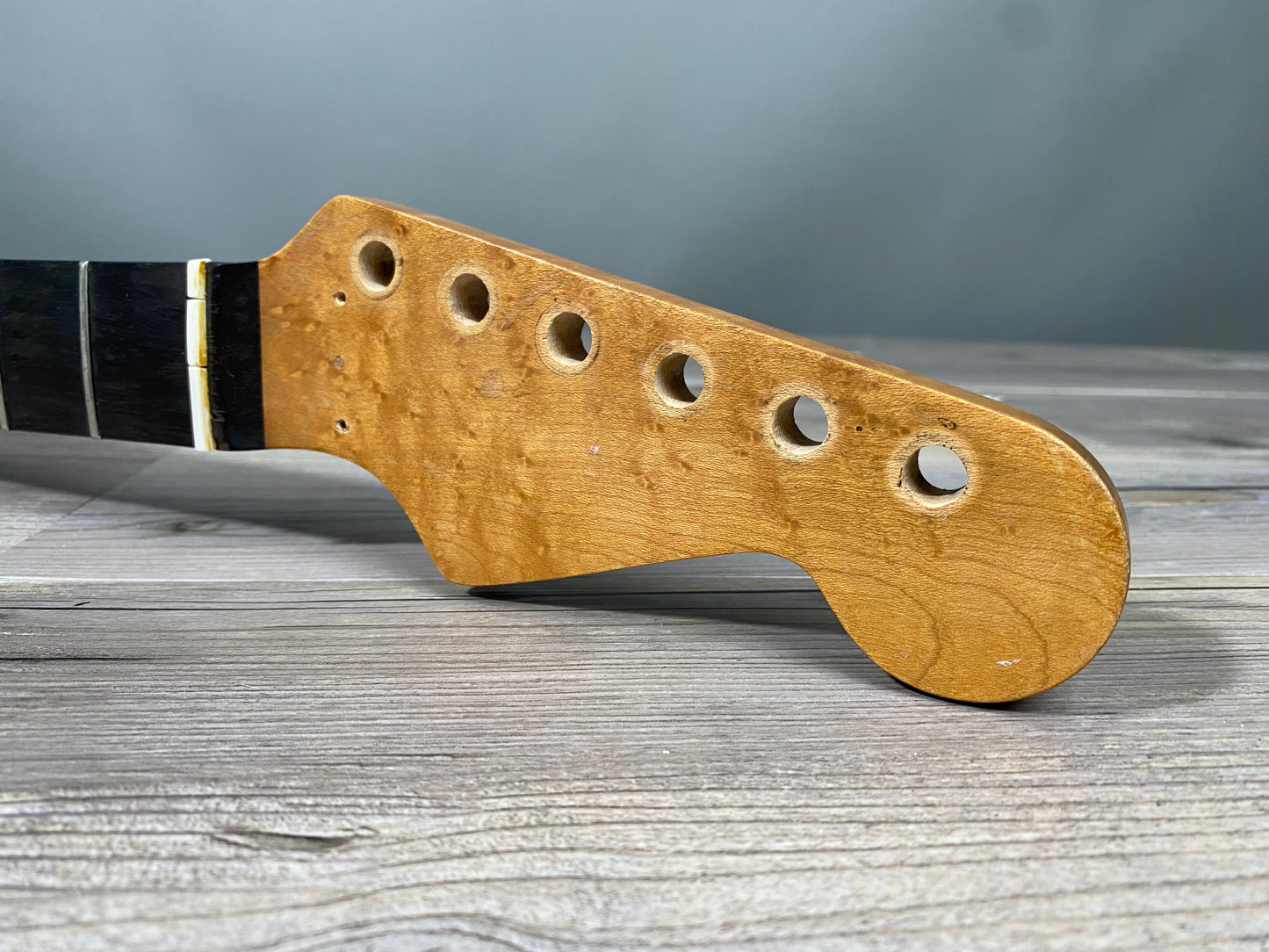 Warmoth Birdseye Maple/Ebony Board Stratocaster Neck