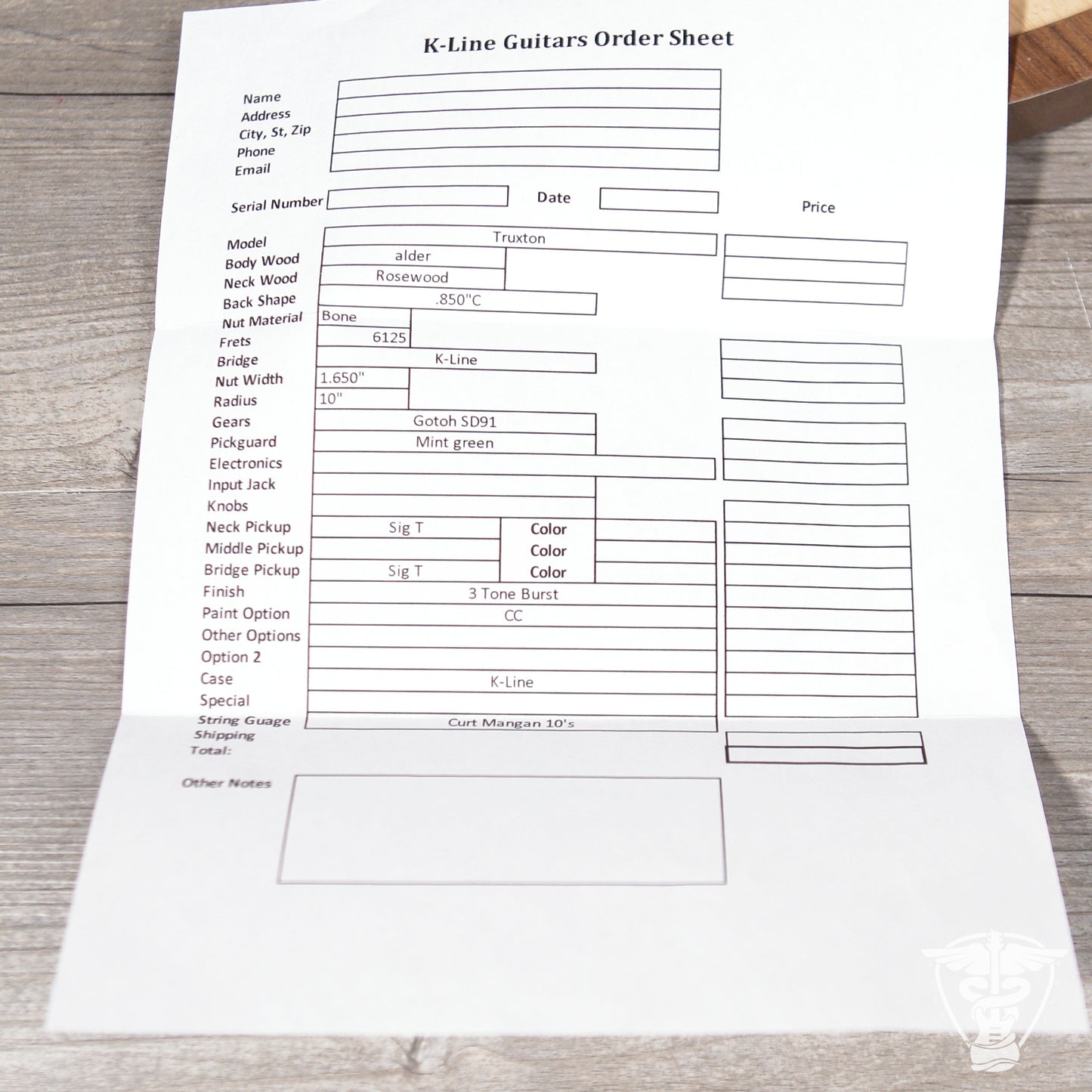 2025 K-Line Truxton - 7.15 LBS