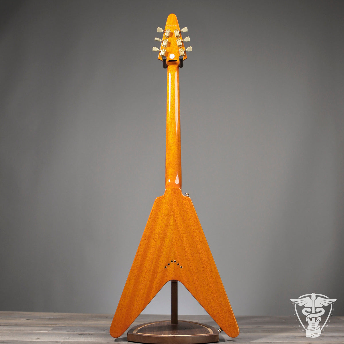 2018 Epiphone Limited Edition Joe Bonamassa 1958 "Amos" Korina Flying V - 7.29 LBS