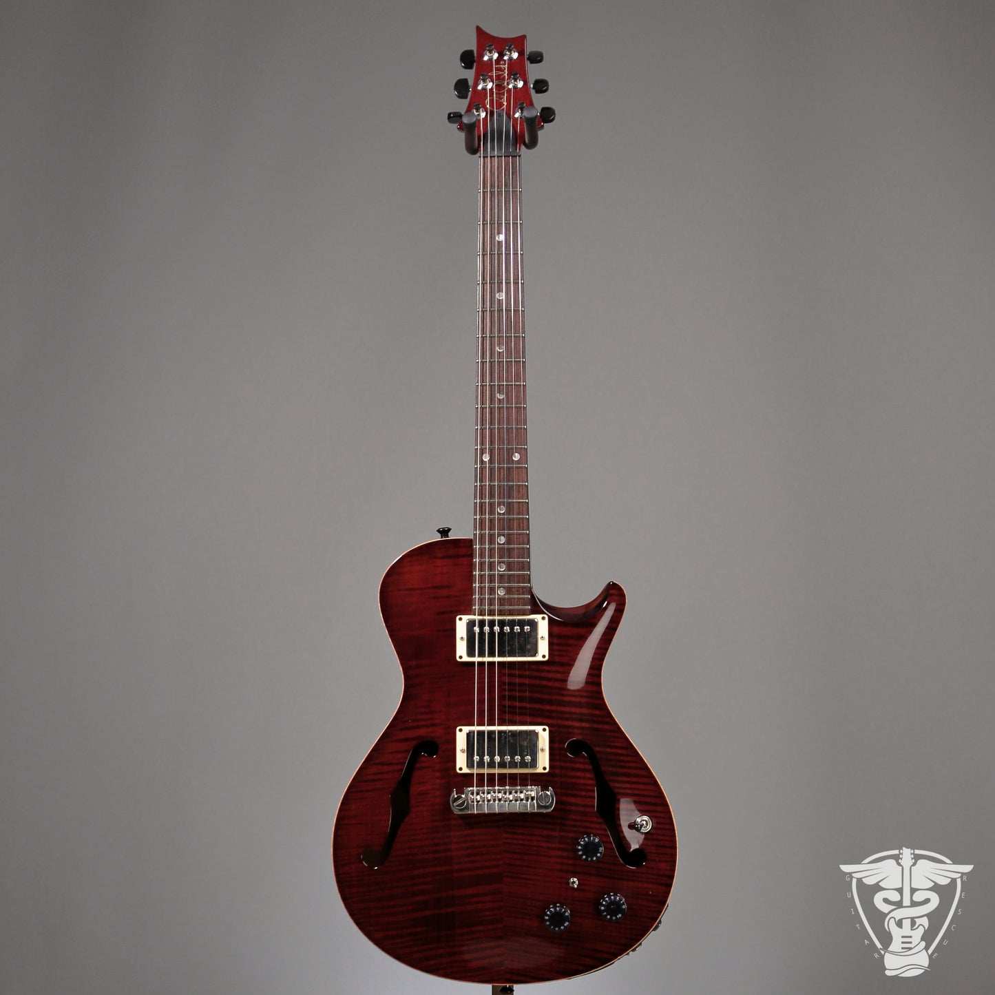 2009 PRS Singlecut Hollowbody Piezo 10-Top - 5.67 LBS