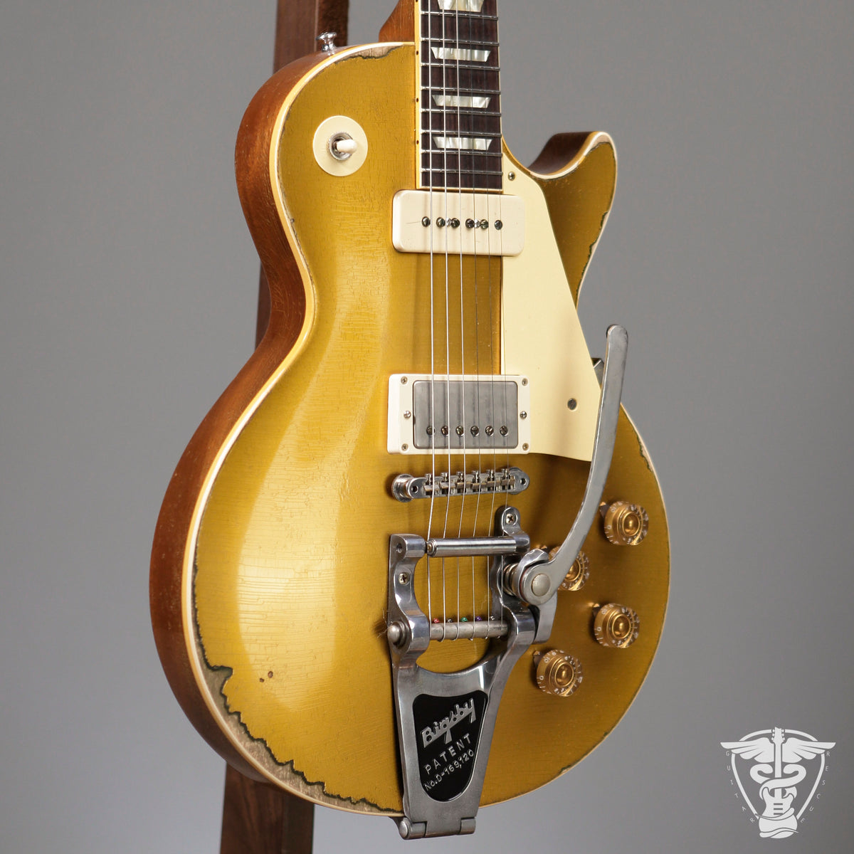 2022 Gibson Sergio Vallin 1955 Les Paul Goldtop SIGNED - 9.66 LBS