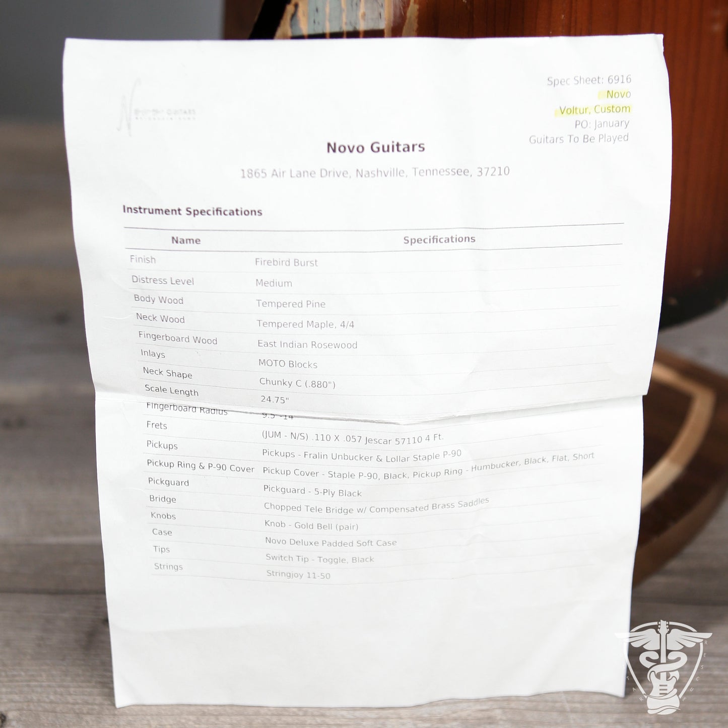 2025 Novo Voltur, Custom - 6.9 LBS