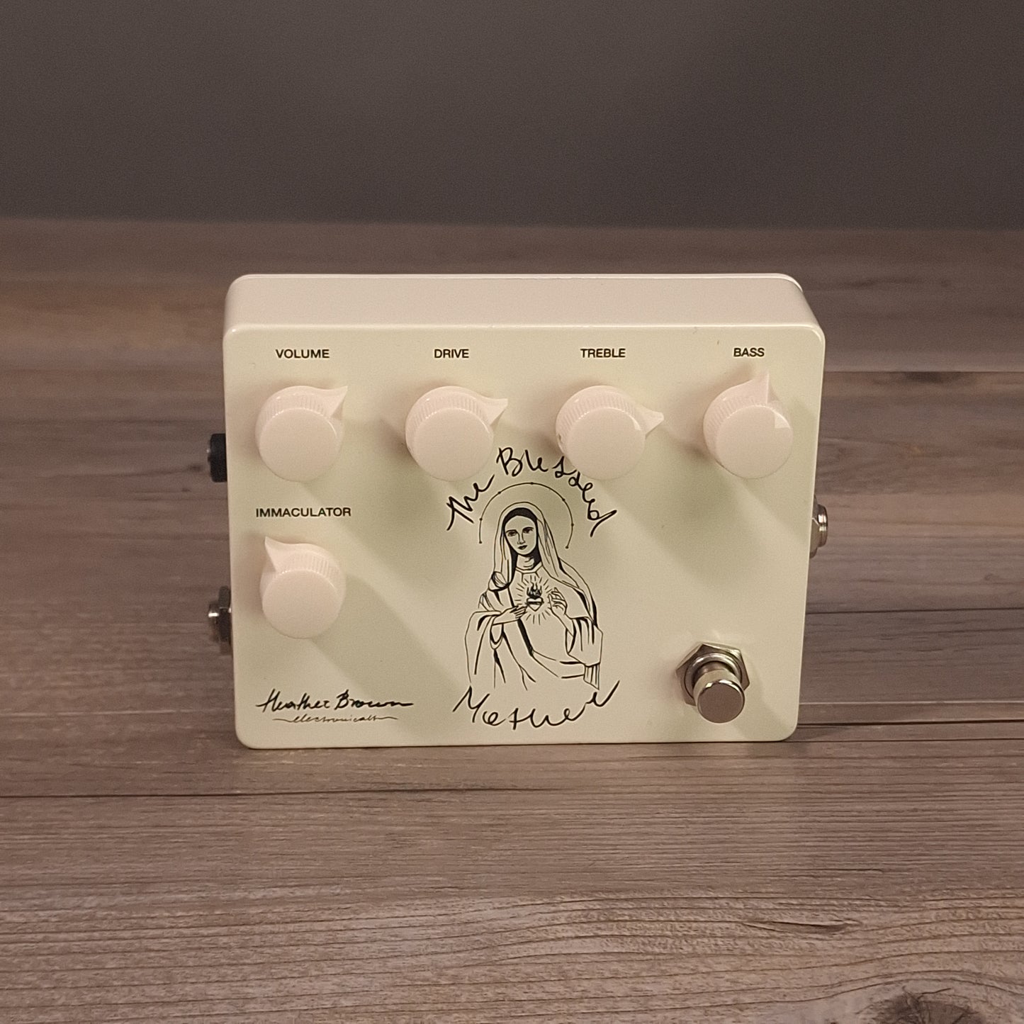 Heather Brown Electronicals The Blessed Mother: Light Gain Transparent Overdrive / Boost - White (USED)