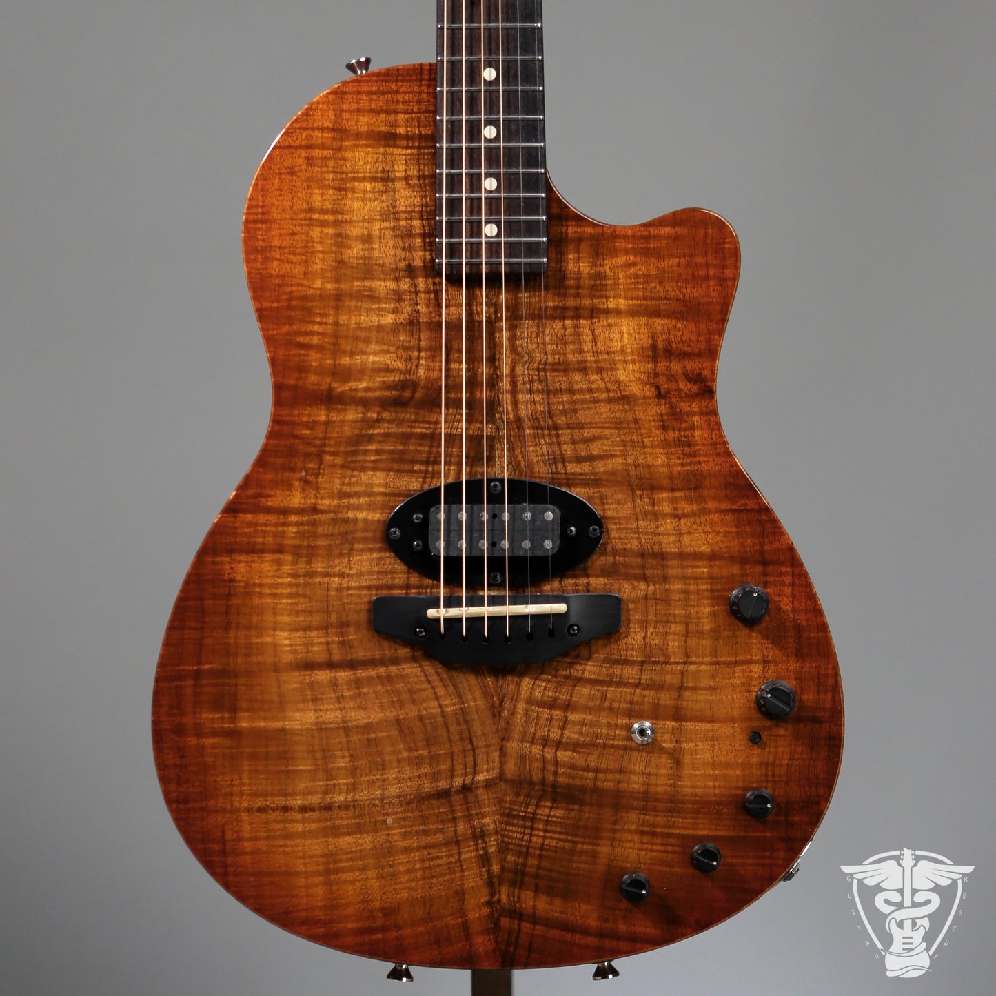 2009 Tom Anderson Guitarworks Crowdster Acoustic Electric Plus Koa - 6.92 LBS