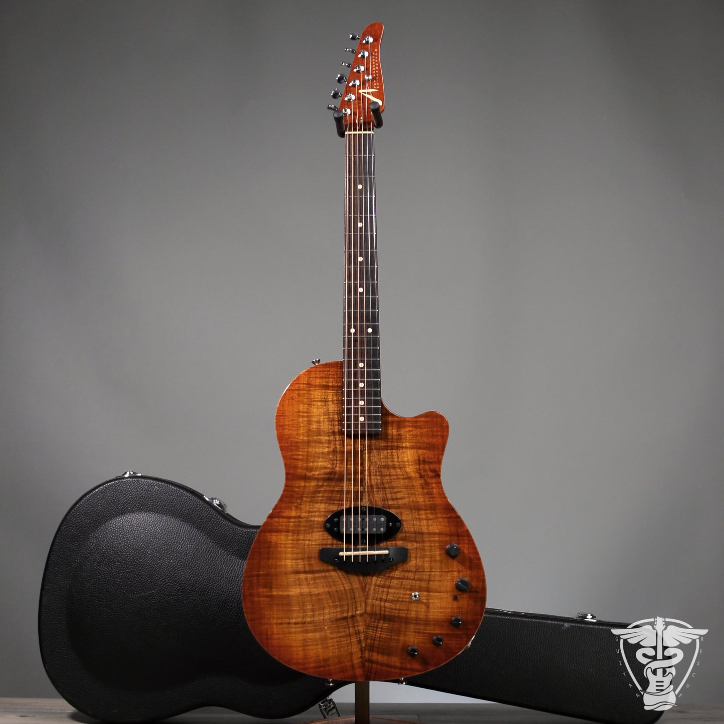 2009 Tom Anderson Guitarworks Crowdster Acoustic Electric Plus Koa - 6.92 LBS