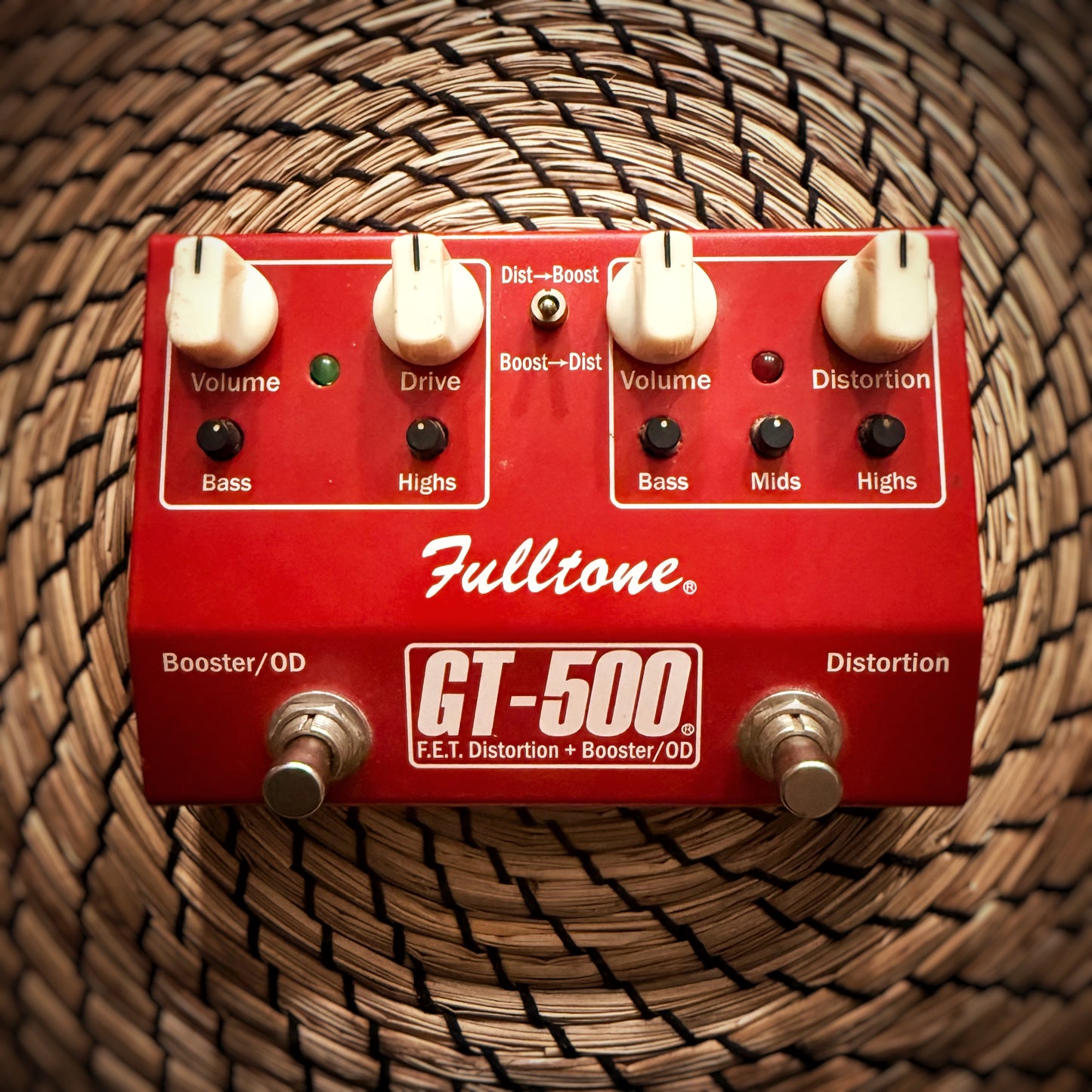 Fulltone GT-500 F.E.T. Distortion + Booster/OD (USED)