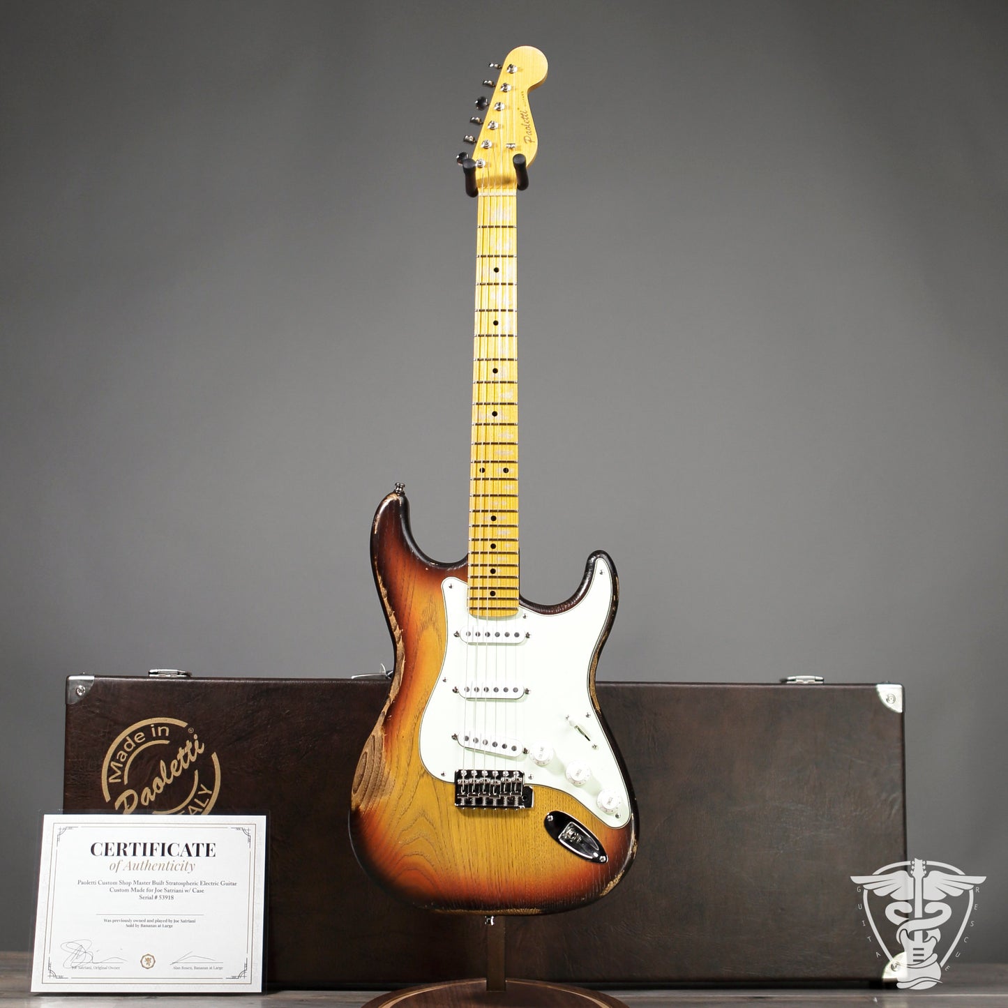 2018 Masterbuilt for Joe Satriani Paoletti Stratospheric - 7.91 LBS