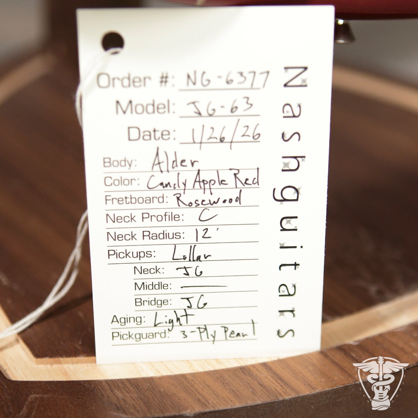 2026 Nashguitars JG-63 - 8.61 LBS