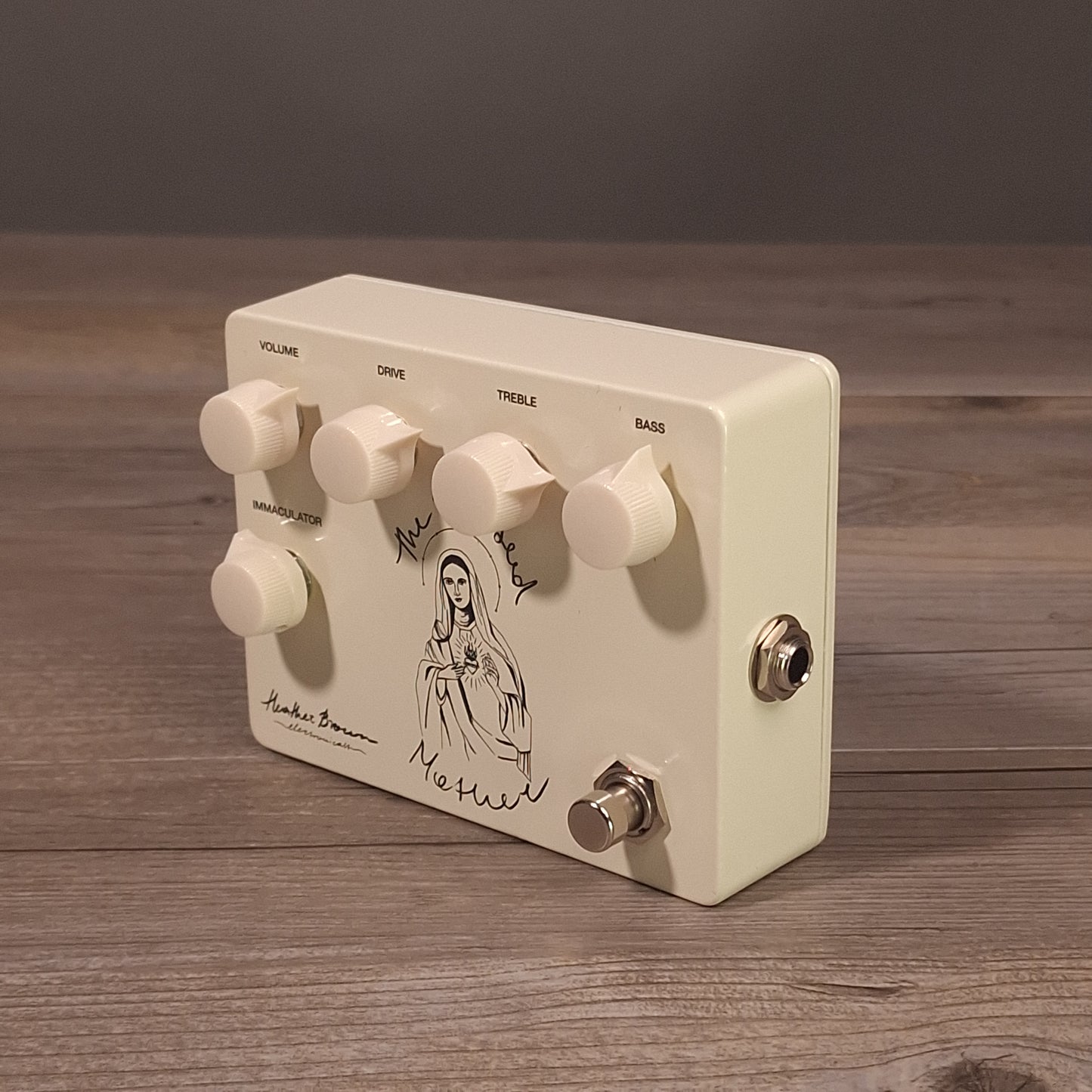 Heather Brown Electronicals The Blessed Mother: Light Gain Transparent Overdrive / Boost - White (USED)