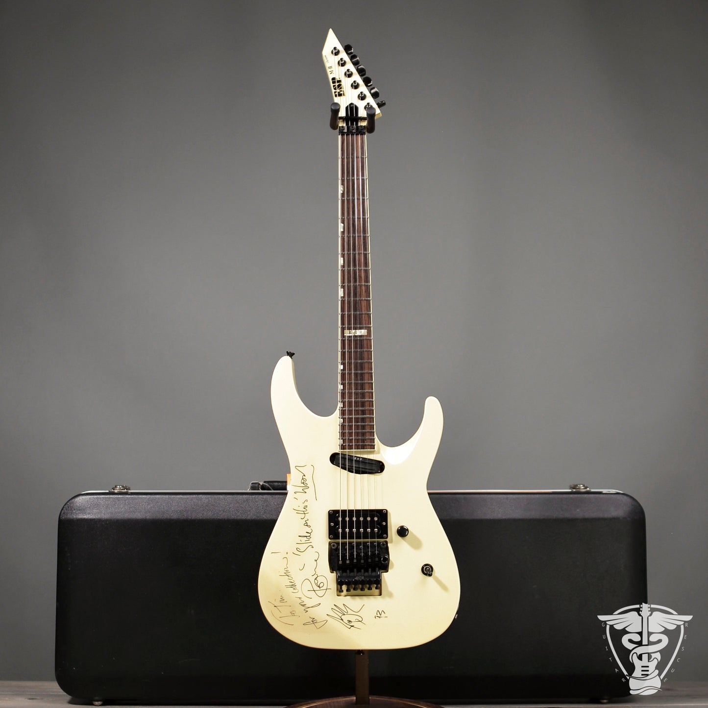 1991 ESP M-II Custom Signed by Ron Wood - 7.65 LBS