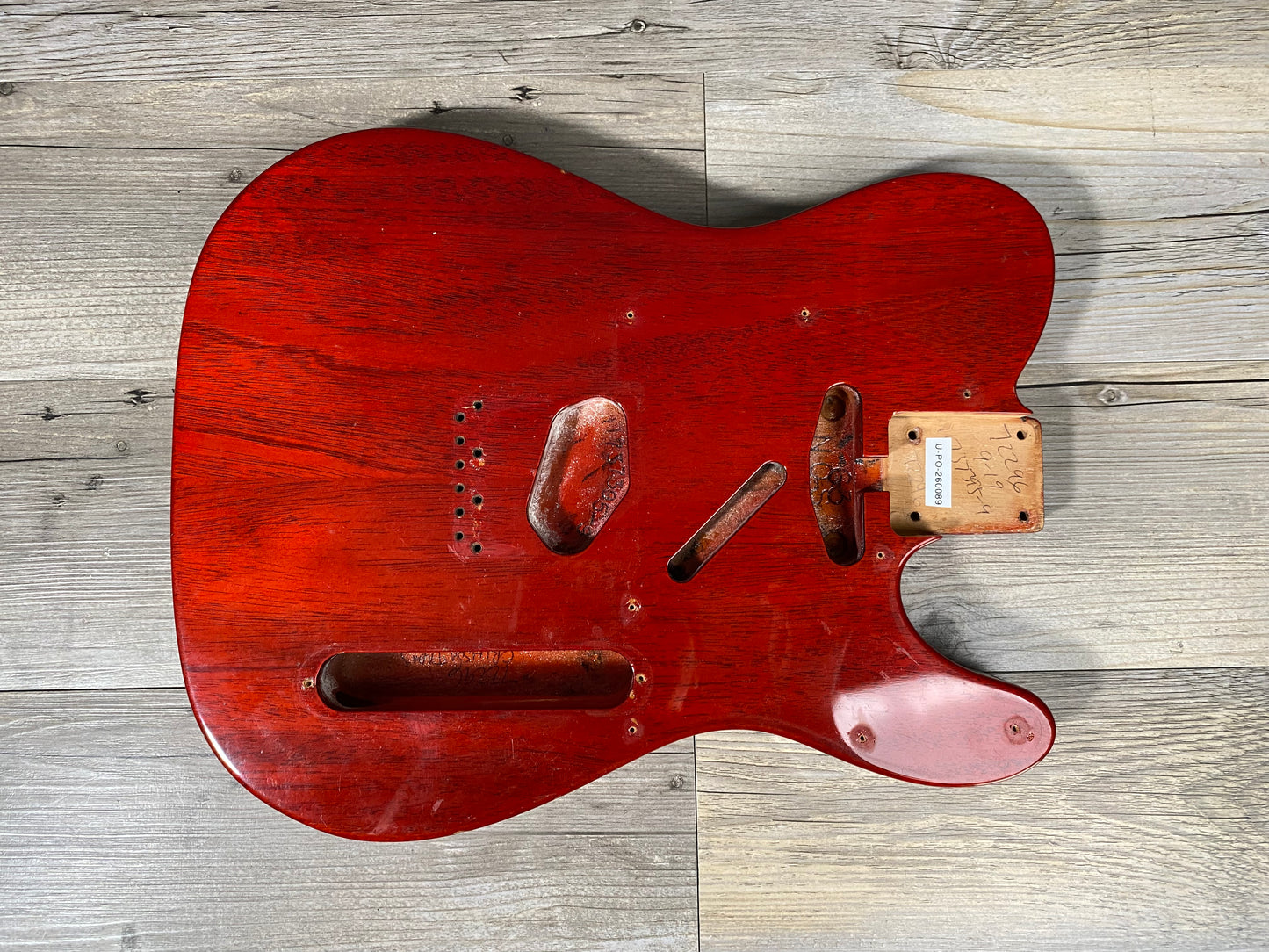 Fender Custom Shop Telecaster Mahogany NOS