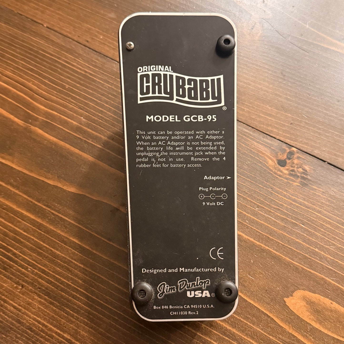 Dunlop GCB-95 Original Crybaby