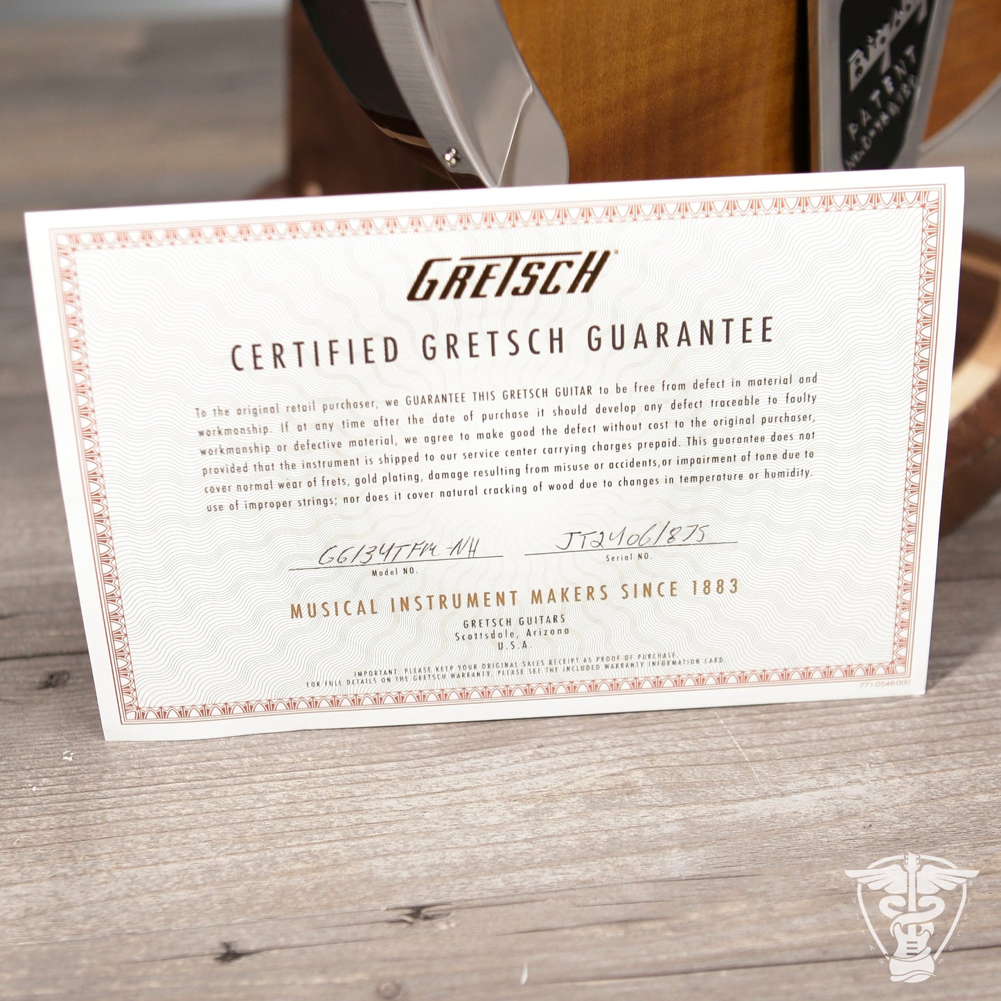 2024 Gretsch G6134TFM Nigel Hendroff Penguin - 8.2 LBS