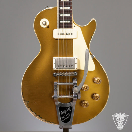 2022 Gibson Sergio Vallin 1955 Les Paul Goldtop SIGNED - 9.66 LBS