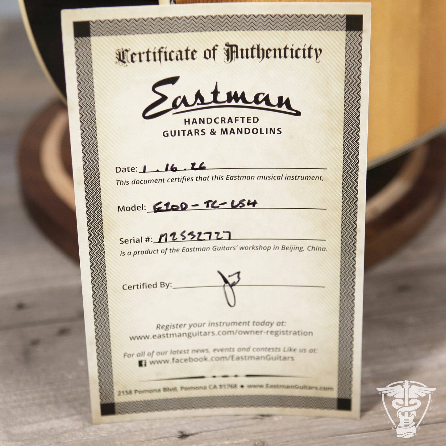 2026 Eastman E20D-TC-LSH - 4.51 LBS