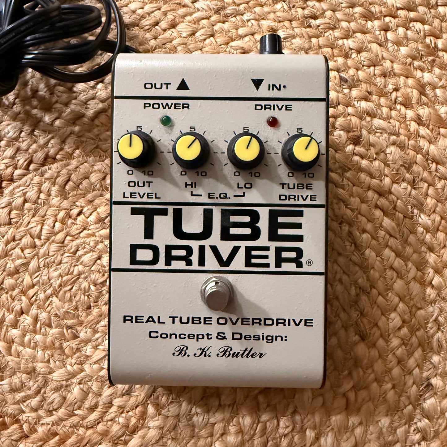 BK Butler 911 Tube Driver Reissue with Bias Knob (USED)