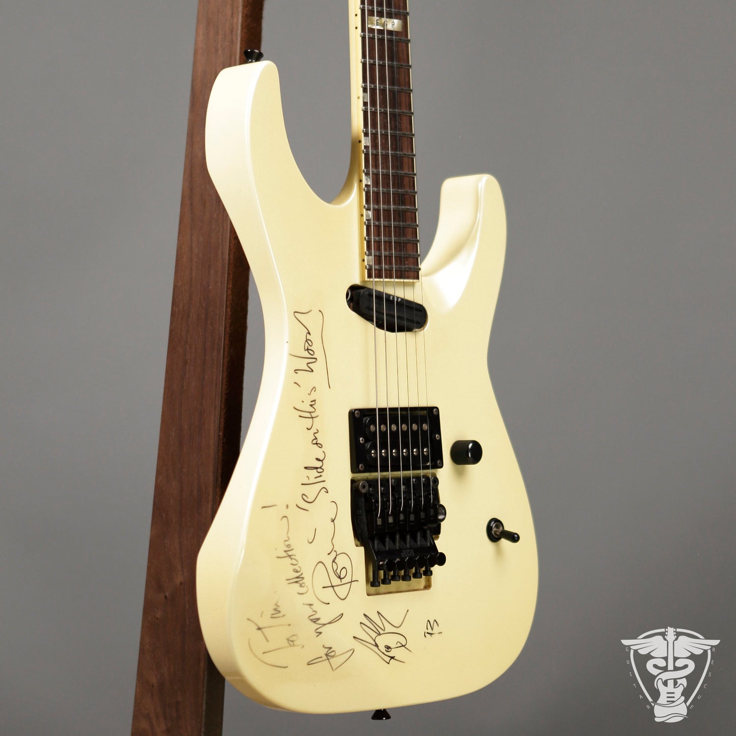 1991 ESP M-II Custom Signed by Ron Wood - 7.65 LBS