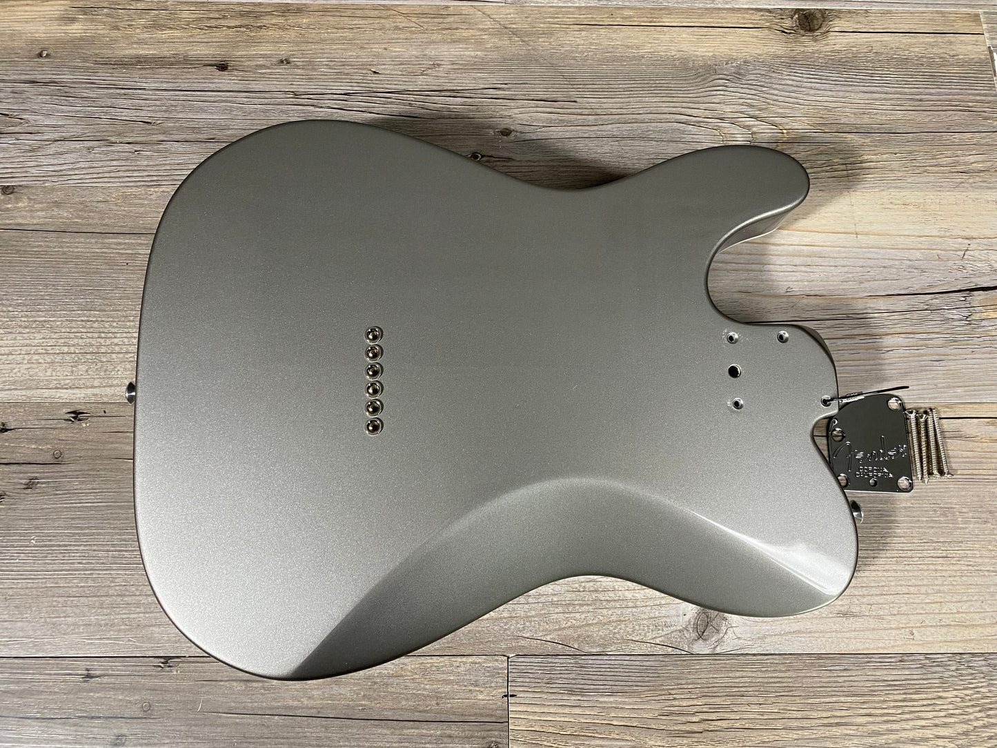 Fender Telecaster Deluxe Inca Silver Loaded Body