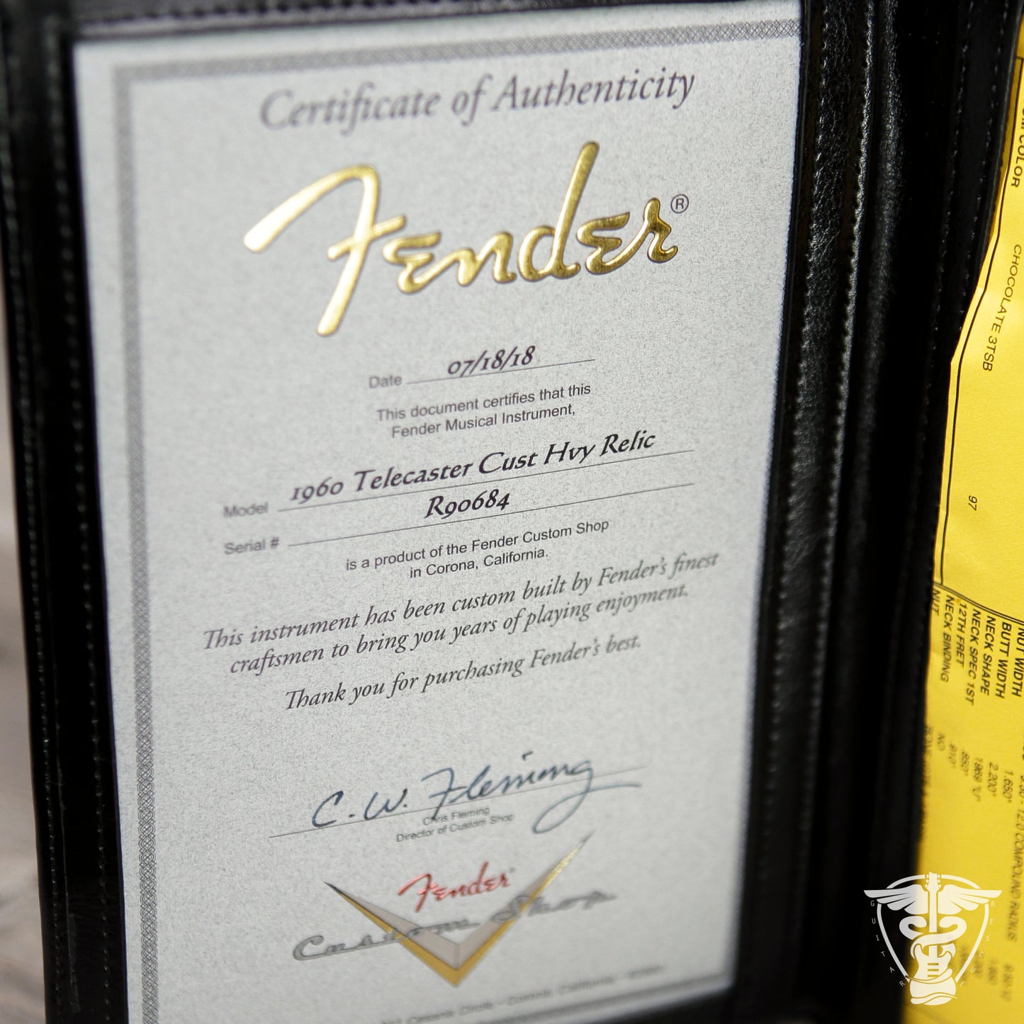 2019 Fender Custom Shop '52 Telecaster Relic - 6.72 LBS