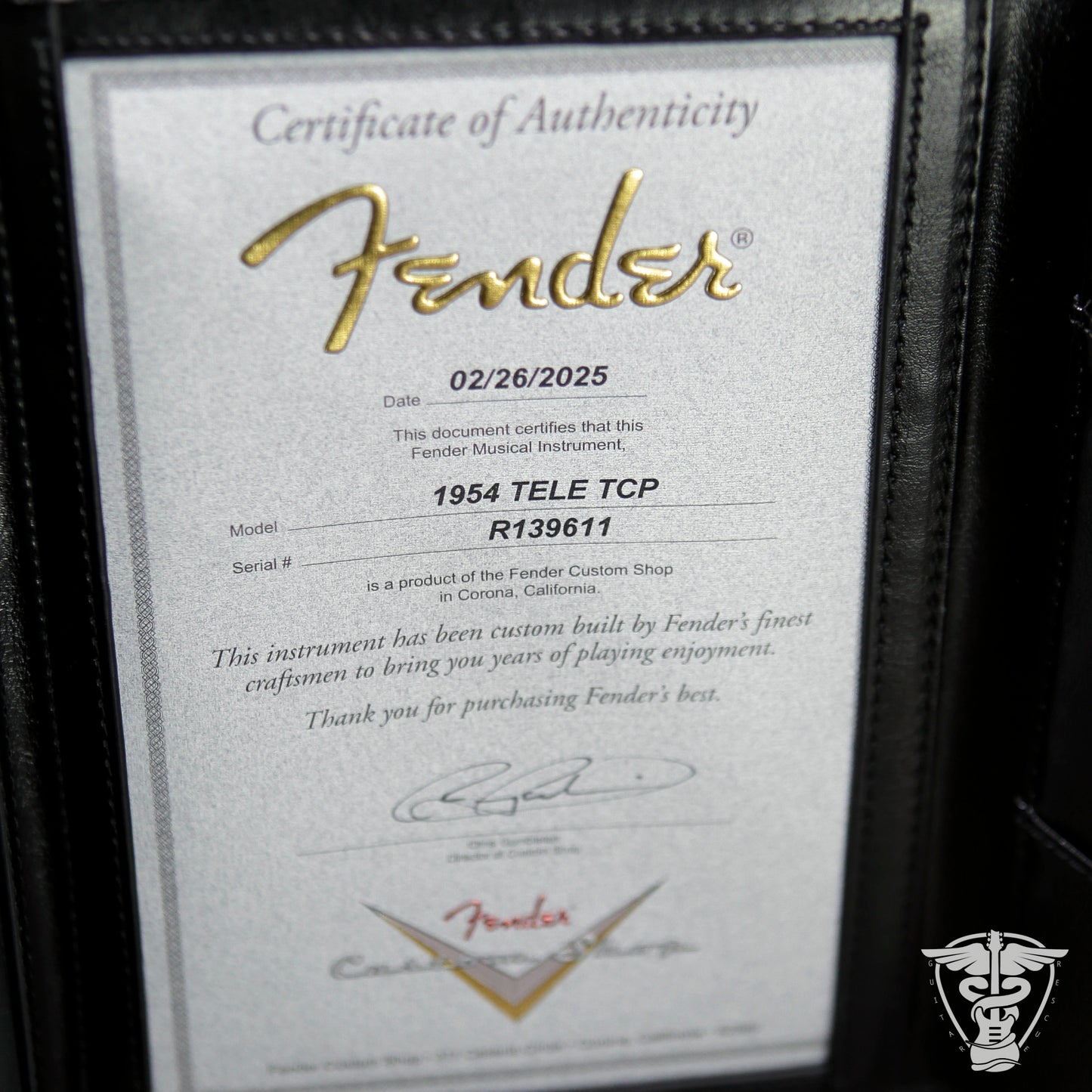 2025 Fender 1954 Telecaster TCP - 7.62 LBS