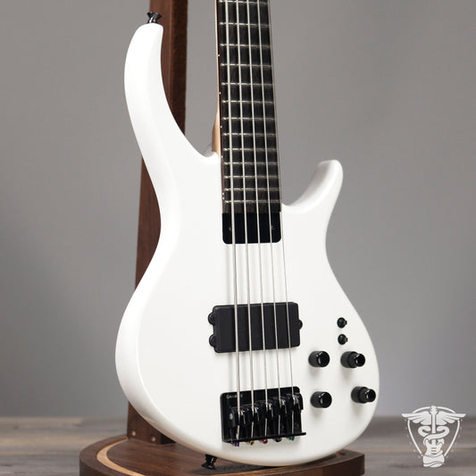 Tobias 5-String Bass (White)