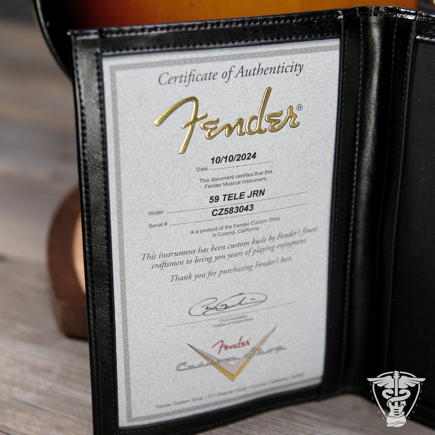 2024 Fender '59 Telecaster Journeyman - 6.99 LBS