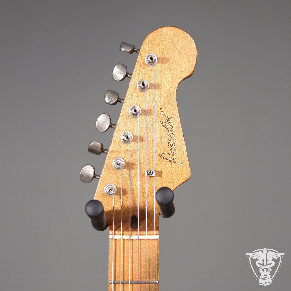 Danocaster Doublecut Gold W/Ron Ellis Pickups