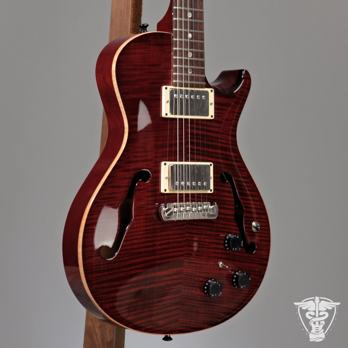 2009 PRS Singlecut Hollowbody Piezo 10-Top - 5.67 LBS