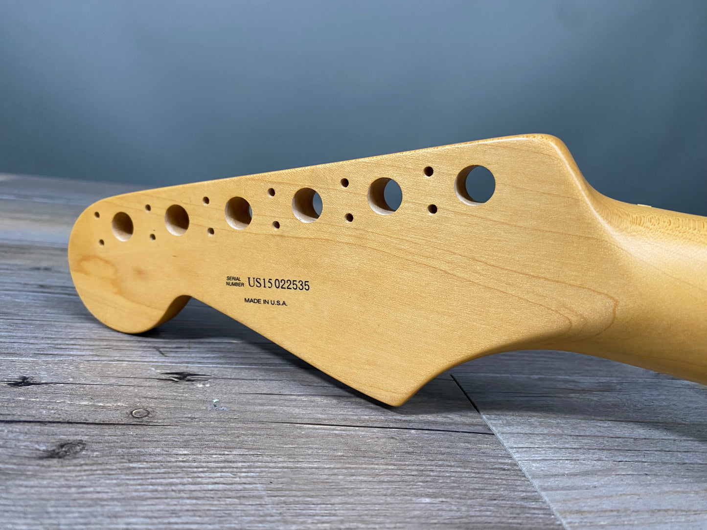 2015 Fender Stratocaster USA Deluxe Neck