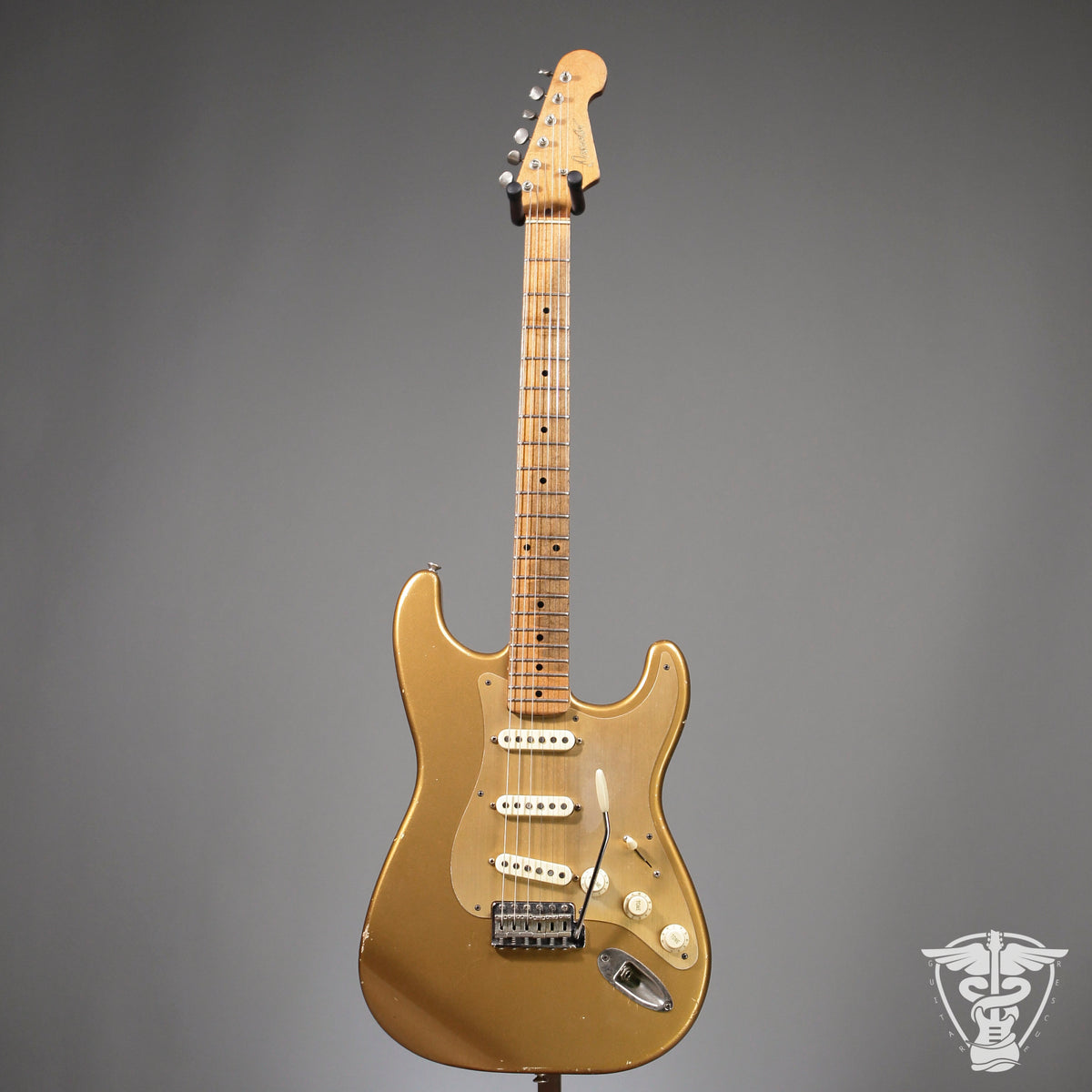 Danocaster Doublecut Gold W/Ron Ellis Pickups