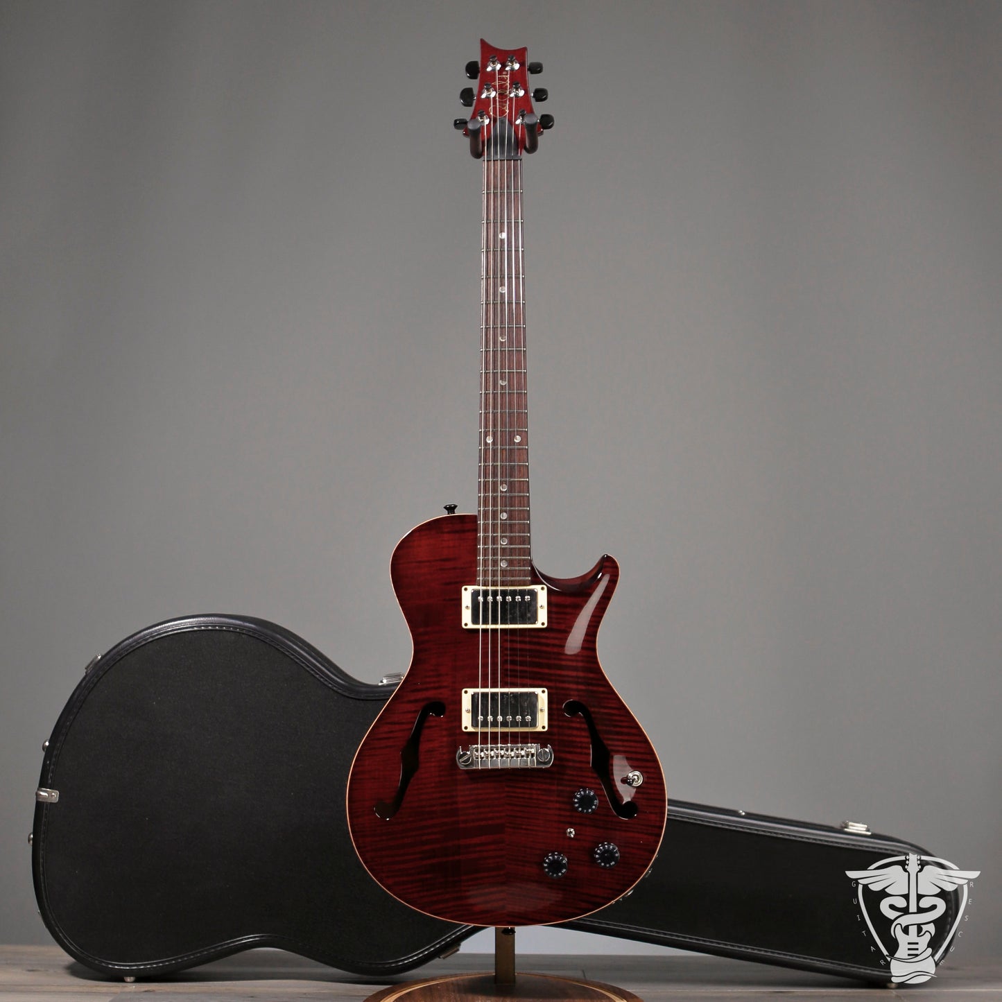2009 PRS Singlecut Hollowbody Piezo 10-Top - 5.67 LBS
