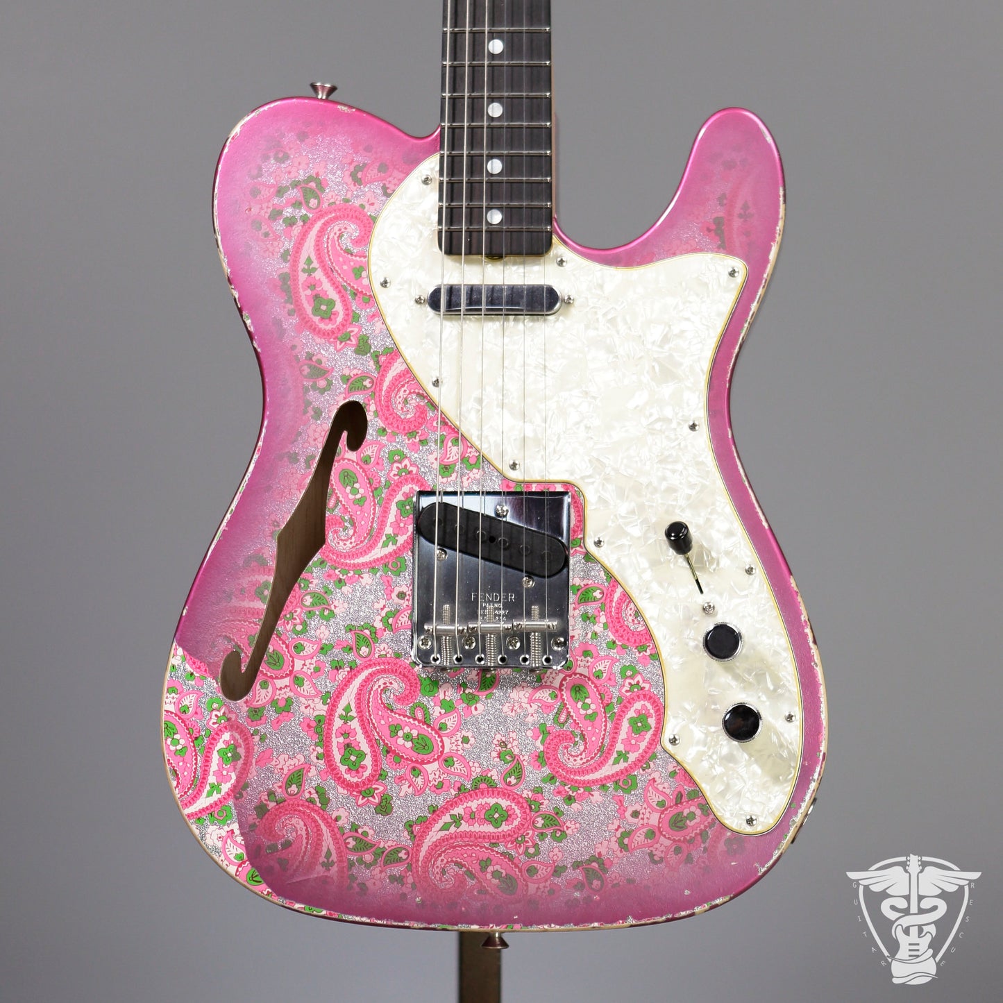 Fender Fender Custom Dealer Select Wildwood "10" '69 Thinline Telecaster 2017