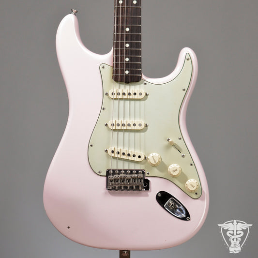 Fender Foto Flame Shell Pink Stratocaster MIJ - 7.6 LBS