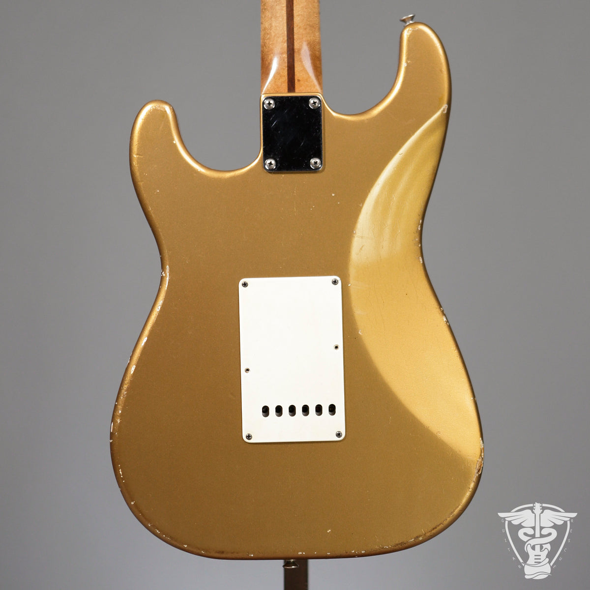 Danocaster Doublecut Gold W/Ron Ellis Pickups