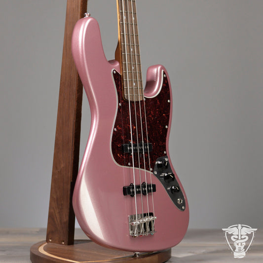 Squier Jazz Bass - Burgundy Mist