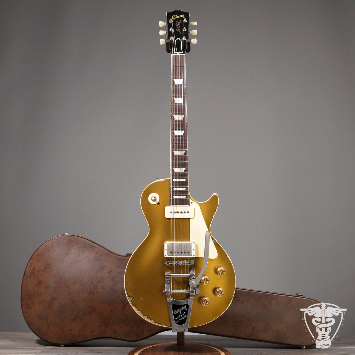 2022 Gibson Sergio Vallin 1955 Les Paul Goldtop SIGNED - 9.66 LBS
